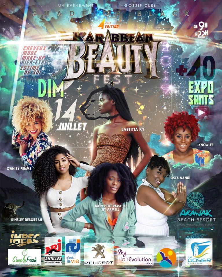 Le Festival Karibbean Beauty Fest, the place to be le 14 juillet!